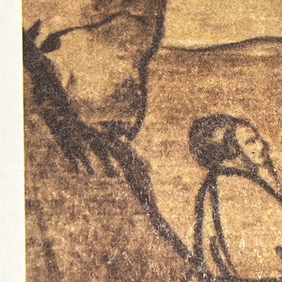 Vintage Large Lithograph Ethelyn C Stewart 1939 Masters 28x22 Art Autumn Summer - Picture 17 of 17